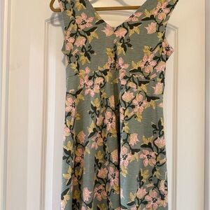 Patagonia Floral Sleeveless Dress - size L